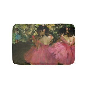 Ballerinen im Rosa durch Edgar Degas Badematte