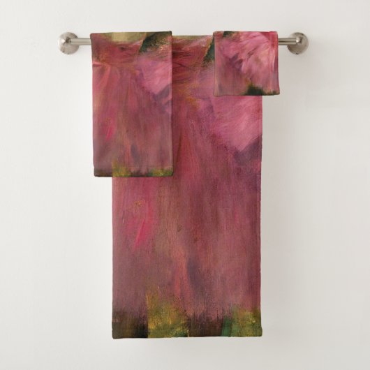 Ballerinen im Rosa durch Edgar Degas Badhandtuch Set (Insitu)
