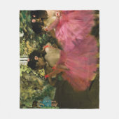 Ballerinen im Rosa durch Edgar Degas Fleecedecke (Vorderseite)