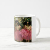 Ballerinen im Rosa durch Edgar Degas Kaffeetasse (VorderseiteRechts)