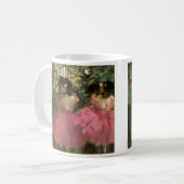 Ballerinen im Rosa durch Edgar Degas Kaffeetasse (Vorderseite Links)