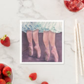 BALLERINEN IN BLUE PAPIERNAPKINEN SERVIETTE (Beispiel)