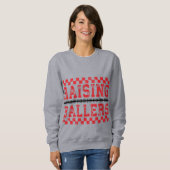 Ballern Erziehende Mama Sweatshirt (Vorne ganz)
