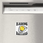 Ballers Softball Mama Baseball Mama Mütter Tagesge Magnet (In Situ (Geschirrspüler))