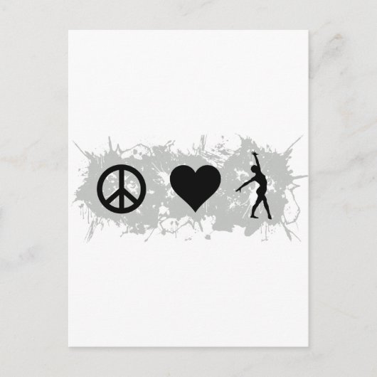 Ballet 1 postkarte (Vorderseite)