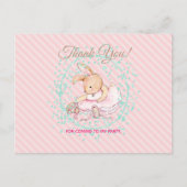 Ballet Animals AquaBallet Animals AquaBallet Aqua Postkarte (Vorderseite)