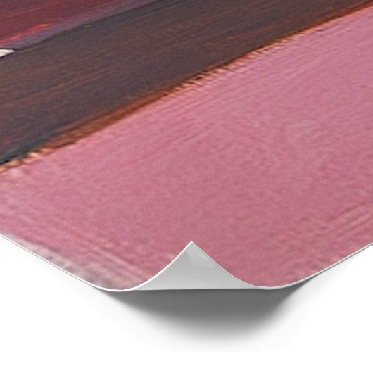 ?Ballet Art in Soft Pasta Poster (Ecke)