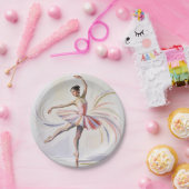 ballet Ballerina dancer Birthday Party Pappteller (Party)