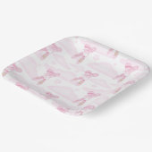 Ballet Ballerina Pappteller (Gewinkelt)