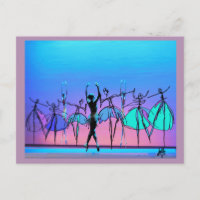 Ballet Beauty Postkarte