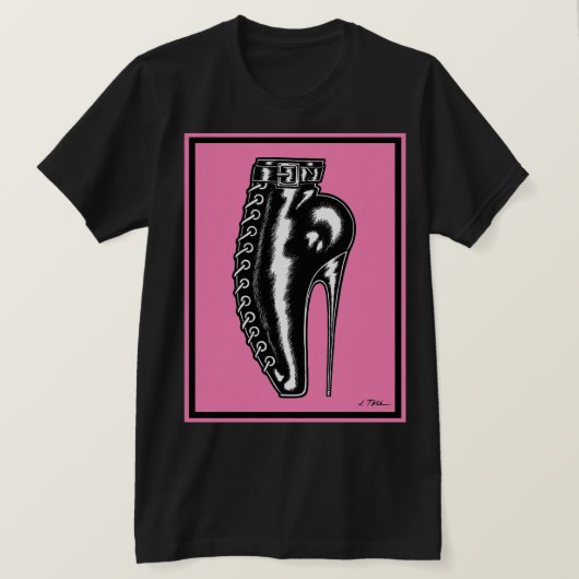 Ballet Boot-T - Shirt (Design vorne)
