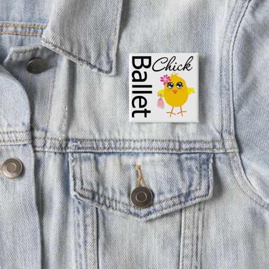 Ballet Chick Button (Beispiel)