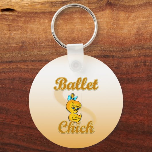 Ballet Chick Schlüsselanhänger (Vorderseite)