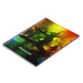 Ballet Dance Bühne Personalisiert Notizblock (Linke Seite)