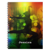 Ballet Dance Bühne Personalisiert Notizblock (Vorderseite)