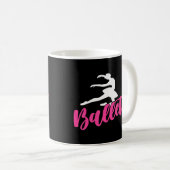 Ballet Dance Company Dancing Ballerina Shoes Kaffeetasse (VorderseiteRechts)