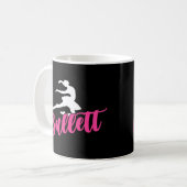 Ballet Dance Company Dancing Ballerina Shoes Kaffeetasse (Vorderseite Links)
