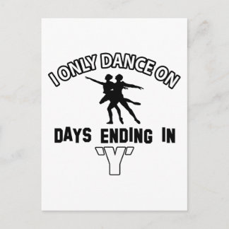 Ballet Dance Designs Postkarte