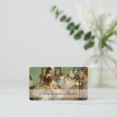 Ballet Dance-Klasse | Edgar Degas | Vintag Visitenkarte (Stehend Vorderseite)