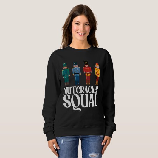 Ballet Dance Matching Family Christmas Nutcracker  Sweatshirt (Vorne ganz)