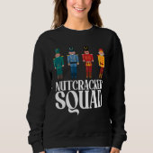 Ballet Dance Matching Family Christmas Nutcracker  Sweatshirt (Vorderseite)