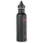 Ballet Dance Nur ein Mädchen, das Lieben zu tanzen Edelstahlflasche (Links)