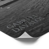 Ballet Dance Poster von Gabriel Davalos (Ecke)