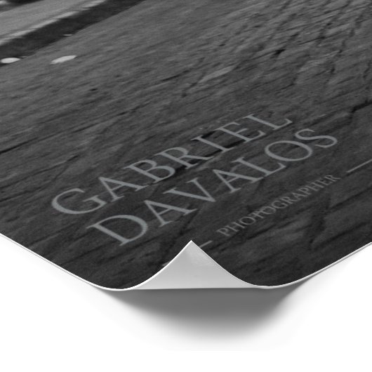 Ballet Dance Poster von Gabriel Davalos (Ecke)