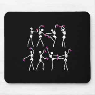 Ballet Dance Rosa Ribbon Brustkrebs Aw Mousepad