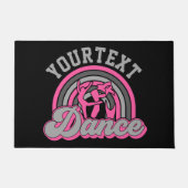 Ballet Dancer ADD TEXT Classic Dance Performer Fußmatte (Vorderseite)