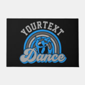 Ballet Dancer ADD TEXT Classic Dance Performer Fußmatte (Vorderseite)