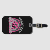 Ballet Dancer ADD TEXT Classic Dance Performer Gepäckanhänger (Vorderseite (Horizontal))