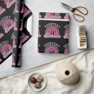 Ballet Dancer ADD TEXT Classic Dance Performer Geschenkpapier