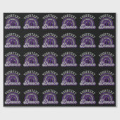 Ballet Dancer ADD TEXT Classic Dance Performer Geschenkpapier (Flach)