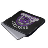 Ballet Dancer ADD TEXT Classic Dance Performer Laptopschutzhülle (Vorne Knopf)