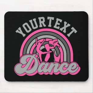 Ballet Dancer ADD TEXT Classic Dance Performer Mousepad