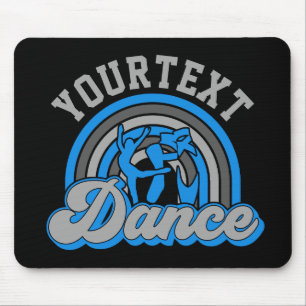 Ballet Dancer ADD TEXT Classic Dance Performer Mousepad