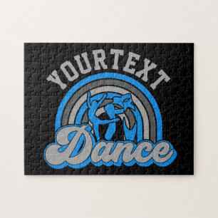 Ballet Dancer ADD TEXT Classic Dance Performer Puzzle