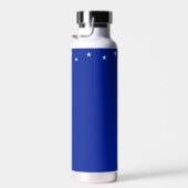 Ballet Dancer and Stars on Royal Blue Trinkflasche (Rechts)