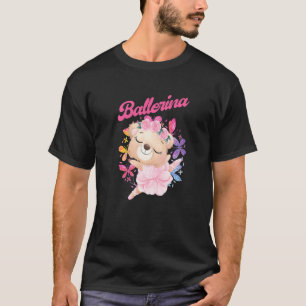 Ballet Dancer Bear Ballerina Ballet Porto T-Shirt