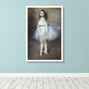 Ballet Dancer by Pierre Renoir, Vintage Kunst Leinwanddruck