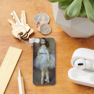 Ballet Dancer by Pierre Renoir, Vintage Kunst Schlüsselanhänger