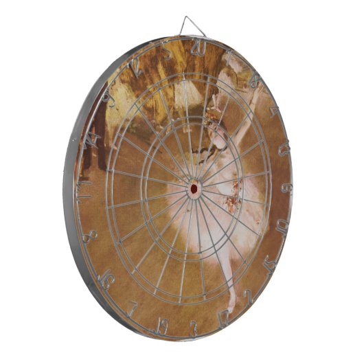 Ballet Dancer Degas Star Painting Dartscheibe (Vorderseite Links)