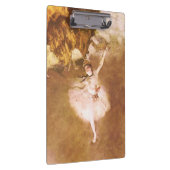 Ballet Dancer Degas Star Painting Klemmbrett (Rechts)