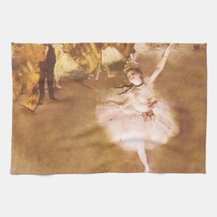 Ballet Dancer Degas Star Painting Küchentuch