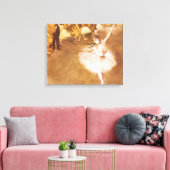 Ballet Dancer Degas Star Painting Leinwanddruck (Insitu (Wohnzimmer))