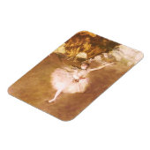Ballet Dancer Degas Star Painting Magnet (Linke Seite)