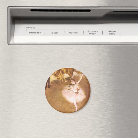 Ballet Dancer Degas Star Painting Magnet (In Situ (Geschirrspüler))