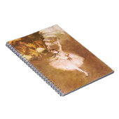 Ballet Dancer Degas Star Painting Notizblock (Rechte Seite)