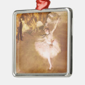 Ballet Dancer Degas Star Painting Ornament Aus Metall (Links)